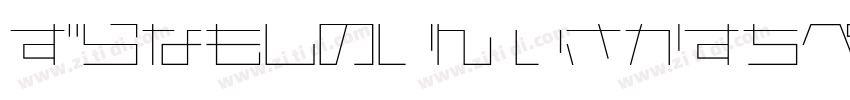 Roumdkey ExtraLightO字体转换